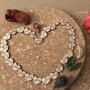 100pcs Of Love: Engraved Wooden Heart Confetti To Brighten Up Any Occasion Easter Gift