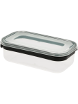 Rectangular Plastic Large Container - None Black