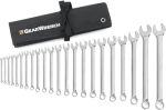 Gearwrench 22 Pc. 12 Pt. Combination Wrench Set Long Pattern Metric - 81916