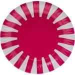 Paper Plates Large Cerise Stripes 8 Pack