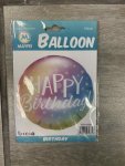 18 Inch Happy Birthday Foil Pink
