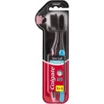 Colgate Tbrush Slim Soft Adv C coal 2 Pk
