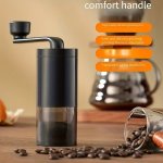 1PC Household Hand-cranked Coffee Bean Grinder Portable Fast Coffee Grinder Suitable: American Style Coffee Brewing Grinder For
