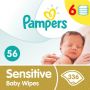 Pampers Sensitive Baby Wipes - 6 X 56 - 336 Wipes