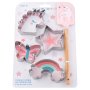 Kids Cookie Cutter Cooking Set