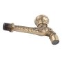G1/2 Antique Brass Wall Mounted Washing Machine Tap Single Cold