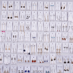 20 Pairs Dangle Earrings Set With Shiny Rhinestone Decor Elegant Classic Style Zinc Alloy Jewelry Trendy Female Ornaments