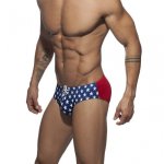 Swimwear Red And Blue With Stars