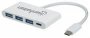 3-PORT Type-c USB 3.0 Hub Retail Box Limited Lifetime Warranty product Overview the Superspeed USB 3.1 Type-c Hub Easily Adds Three Superspeed Type-a Ports