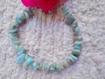 Larimar Chip Stone Bracelet