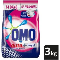 OMO Auto Washing Powder Flexi Bag With Comfort 1 X 3KG