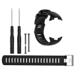 Kd Silicone Silicone Strap For Suunto D4 D4I Nova – Black