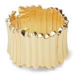 Goldair Gold Wavy Stripe Cuff