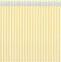 50PCS Yellow Wood Pencils With Erasers Pre-sharpened Triangle Grip