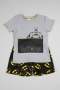 Pre Boys Batman Sleep Set - Grey/ Black - 2-3