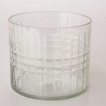 Glass Candle Holder Vase – 11X13CM