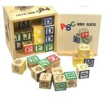 Abc Wooden Alphabet Blocks 27PCE