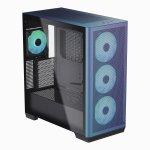 Aerocool Apnx C1-R Chromaflair Mid-tower Atx 4X Pwm Argb Fans 360MM Radiator Support – New