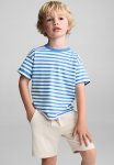 T-Shirt Linesb - Bright Blue