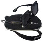 Focusfit Oversized Square UV350 Sunglasses 6001PL-BL