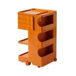 Bobby Mobile Storage Unit White Pink Matcha Ginger Orange - Matcha