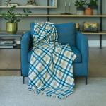 Lusso - Sutton Dusty Turquoise kingfisher - 150 X 165 Cm