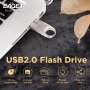 Eaget USB 2.0 Flash Drive Metal Thumb Drive - 64GB/32GB/8GB Portable Memory Stick Plug-and-play Data Storage Strong Compatibility Easy To Carry Ideal For Laptop