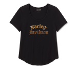 Women’s Willie G Skull Scoop Tee