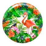 Exotic Pink Paper Plates 10PCS - Factory Plaza