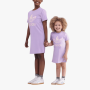 Adidas Girls Gfx Tee Dress Power Plum - 15-16