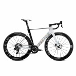 Ostro Vam 2.0 Pearl White Chrome - Sram Red Axs Inc Pm 61CM