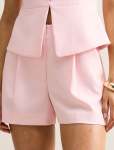 Winslet Tailored Shorts - 16 Soft Pink Suit