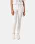 Sissy Boy High Waist Sexy Curvy Rip Repair Jeans - 16 / White