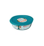 Pyrex Cook&store Round Dish With Plastic Lid 1.1 Lt