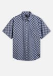 Vans Wade Checkerboard Short Sleeve Woven - Blue