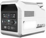 Pure VIGPOOL1200 Vigorpool Captain 1200 1280WH 106AH 12V LIFEPO4 Battery 1200W Ac Output Smart Lcd Display Built-in Mppt Solar C