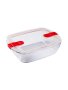 Cook & Heat Rect. Roaster With Lid 28X20CM