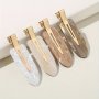 4pcs Simple Mixed Color Hair Clips Side No Trace Bangs Duckbill Clips Elegant Ladies Headwear Hair Accessories