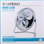 Safeway USB MINI Fan Silver