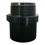 Pool Fitting Pvc 50 Male Glued X 1 1 2 Male Threaded Adaptor 16B