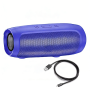 Blue Bluetooth Speaker Wireless Portable 6W Hi-fi Audio