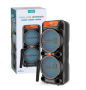 GTS-1880 Portable Bluetooth Karaoke Speaker Double 6.5 Inch With Microphone