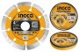 Ingco - Dry Diamond Disc 10 Pieces - 115MM