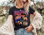 Hollanov Bootleg Tshirt Purple & Red