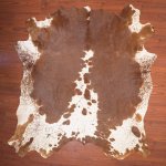 Aas Grade Nguni Hide 158 Brown white XL - Extra Large Brown white Panelled