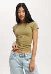 Cotton On All Day Crew Tee - Desert Khaki
