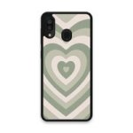 Custom Printed Tpu Cases - Samsung Galaxy A20 Samsung Galaxy A30 & 39 Green Heart& 39 By