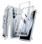 Samsung Galaxy S24 Ultra Full Body Rugged Protective Case Ice Clear
