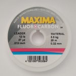 Maxima Fluorocarbon Leader 12LB| 04-01-405