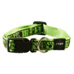 Rogz Fancy Dress Medium 16mm Scooter Dog Collar - Lime Juice